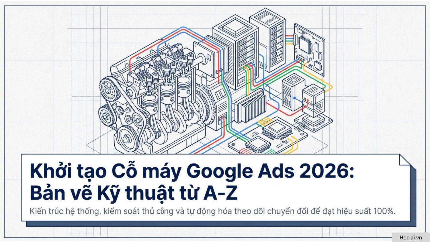Khởi tạo Cỗ máy Google Ads 2026: Bản vẽ Kỹ thuật từ A-Z
